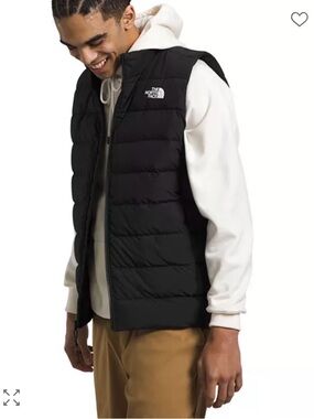The North Face Black Quilted Insulated Men’s Vest
